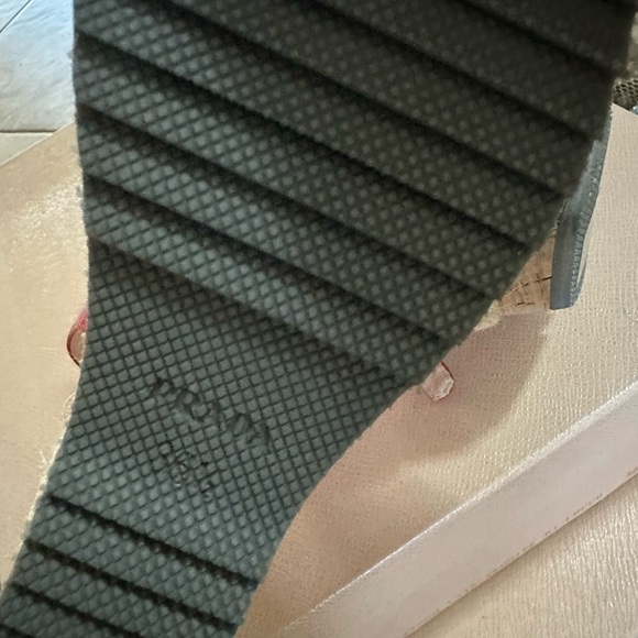 New Prada wedges shoes Red size 36.5 - Picture 9 of 12